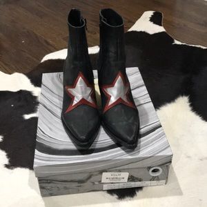 SOLD Jeffrey Campbell star boots worn once sz 8